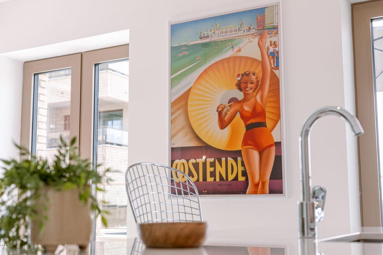 Huswell - Beautifully Decorated Apartment With Sunny Terrace Ostende Exterior foto